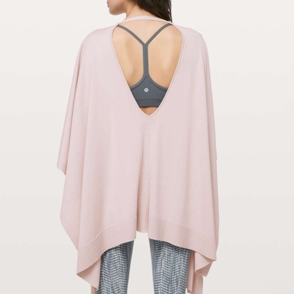 Lululemon Pink Bliss Free to Coast Wrap One Size - Picture 2 of 5